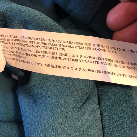 NWT J.O.A. Green Jumpsuit S - Picture 13 of 14